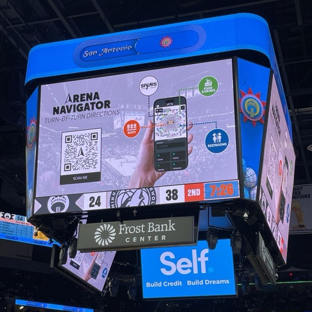 Frost Bank Center - QR code or arena navigator to find your way around. - Stadiums & Arenas Near Me - San Antonio, Texas Frost Bank Center - QR code or arena navigator to find your way around. - Stadiums & Arenas Near Me - San Antonio, Texas