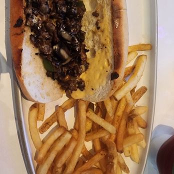 Dave & Buster's Orange - It's supposed to be a Philly cheese steak - American Near Me - Orange, California