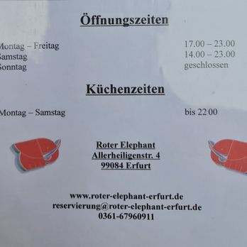 Roter Elephant - German Near Me - Erfurt, TH