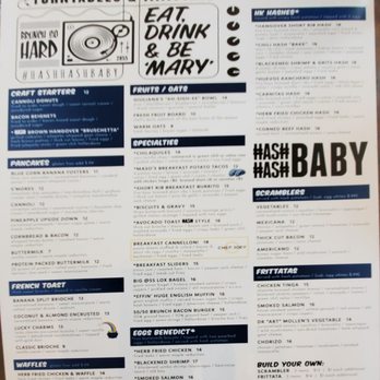 Hash Kitchen - Menu - Breakfast & Brunch Near Me - Peoria, Arizona