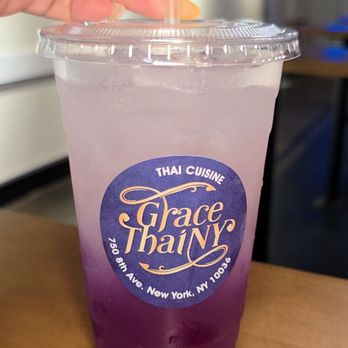 Grace ThaiNY - Lychee Purple Lemonade - Thai Near Me - New York, New York