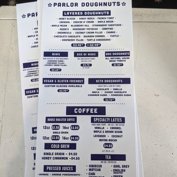 Parlor Doughnuts - Doughnut menu - Donuts Near Me - Oceanside, California Parlor Doughnuts - Doughnut menu - Donuts Near Me - Oceanside, California