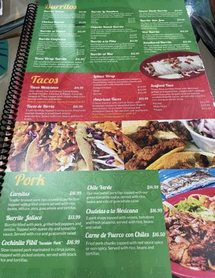 Menu photo 8 Fiesta Cancún Mexican Restaurant Altamonte Springs, FL