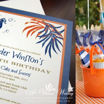 A Vibrant Wedding Invitations - Cards & Stationery Near Me