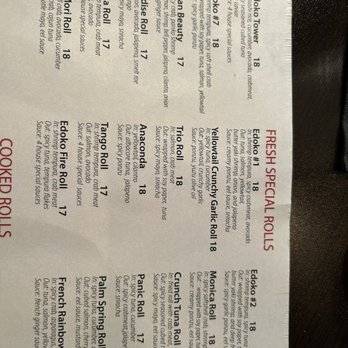Edoko Sushi & Robata - Menu - Japanese Near Me - Frisco, Texas