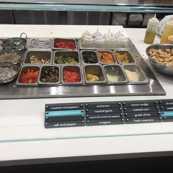 MOD Pizza - Some of the toppings - Fast Food Near Me - Concord, California