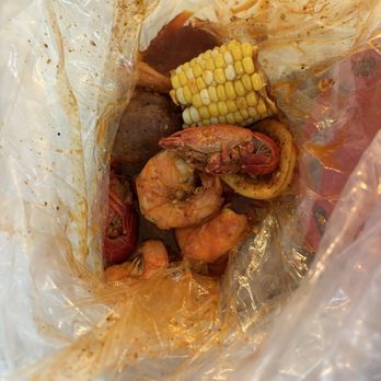 Cap't Loui - Boil with crawfish and shrimp. Corn is good! - Cajun/Creole Near Me - New York, New York