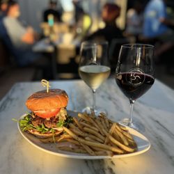 Carruth Cellars - Chef's burger from the new carruth cellars carlsbad kitchen