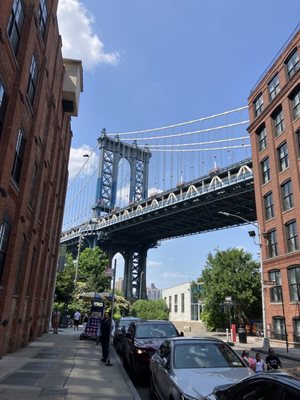 DUMBO Manhattan Bridge View by null