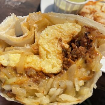 Off The Griddle - Chorizo burrito - Vegan Near Me - Portland, Oregon