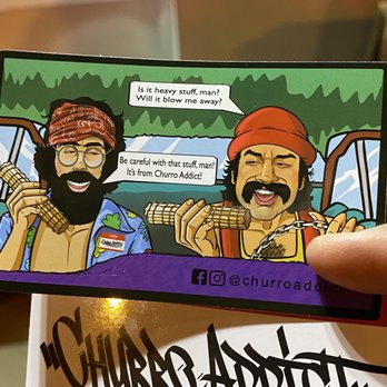 Churro Addict - Love this stickers provided, that's awesome!!!! 01/03/2021 - Food Trucks Near Me - San Diego, California Churro Addict - Love this stickers provided, that's awesome!!!! 01/03/2021 - Food Trucks Near Me - San Diego, California