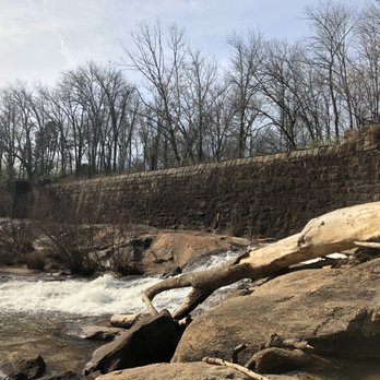 Pelham Mill Park - Stone wall dam on Enoree River - Dog Parks Near Me - Greer, South Carolina