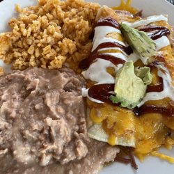Frankie Flav Craft BBQ - Brisket enchiladas