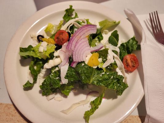 Photo of Portobello's Italian Restaurant & Pizzeria - Chattanooga, TN, US. Salad