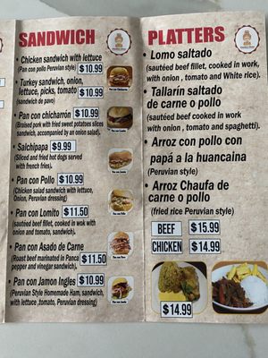 Menu photo 2 Abuelita's House Antioch, CA