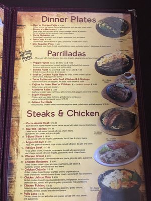 Menu photo 7 New Rodeo Mexican Grill Gatesville, TX