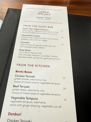 Menu photo 3 Sushi Roku Austin, TX