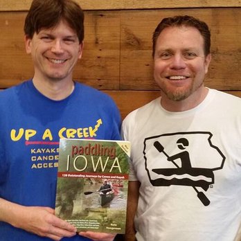 Up A Creek - Scott and Nate who wrote our favorite Iowa paddling book - Sporting Goods Near Me - Central City, Iowa Up A Creek - Scott and Nate who wrote our favorite Iowa paddling book - Sporting Goods Near Me - Central City, Iowa