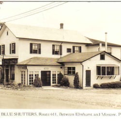 The Blue Shutters - The Blue Shutters in the 1930's