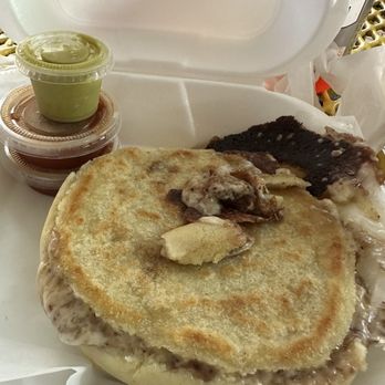 Swap Shop Flea Market - Delicioso corn tortillas with beans and melted cheese. No meat for me but you can add meat. - Flea Markets Near Me - Lauderhill, Florida Swap Shop Flea Market - Delicioso corn tortillas with beans and melted cheese. No meat for me but you can add meat. - Flea Markets Near Me - Lauderhill, Florida