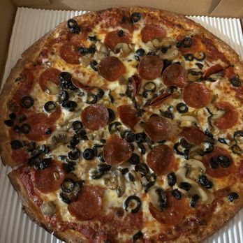 Jet's Pizza - Large NY round. - Pizza Near Me - Orange Park, Florida