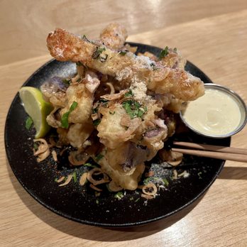 SUSHI-SAN - Japanese Eggplant Tempura - Sushi Bars Near Me - Chicago, Illinois SUSHI-SAN - Japanese Eggplant Tempura - Sushi Bars Near Me - Chicago, Illinois