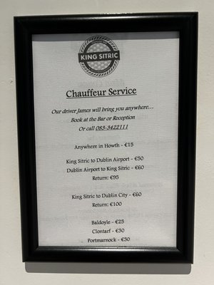 King Sitric Seafood Bar & Accommodation by null