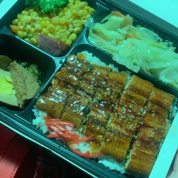 Momo's Cafe - I know the image is a little blue but that's my phone, not at all the food! LOL This is the eel bento box - Asian Fusion Near Me - Washington, DC, District of Columbia Momo's Cafe - I know the image is a little blue but that's my phone, not at all the food! LOL This is the eel bento box - Asian Fusion Near Me - Washington, DC, District of Columbia