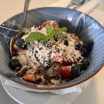 Blue Daisy - Greek bowl - Creperies Near Me - Santa Monica, California Blue Daisy - Greek bowl - Creperies Near Me - Santa Monica, California