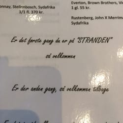 Cafe Stranden - Det dejligste sted (brasserie) på stranden!