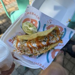 Comeback Tacos - Beef hard shell taco