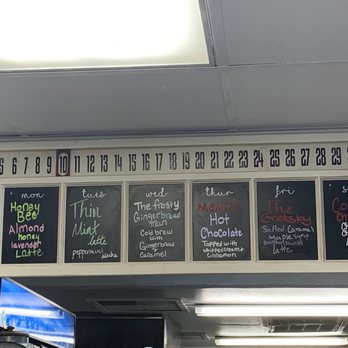 Coffee Me Crazy - Weekly special board - Coffee & Tea Near Me - San Antonio, Texas