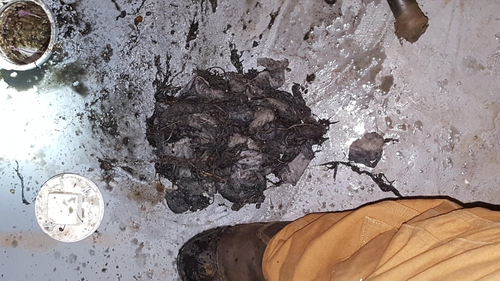 Slide of Hill Side Sewer & Drain