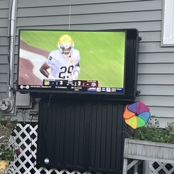 Hasproz Custom Installations - Installed outdoor TV in Stormshell!