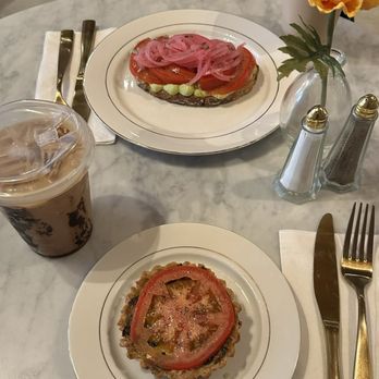 Sage - Spinach Quiche Avocado Ricotta Toast - Coffee & Tea Near Me - Columbia, Missouri Sage - Spinach Quiche Avocado Ricotta Toast - Coffee & Tea Near Me - Columbia, Missouri