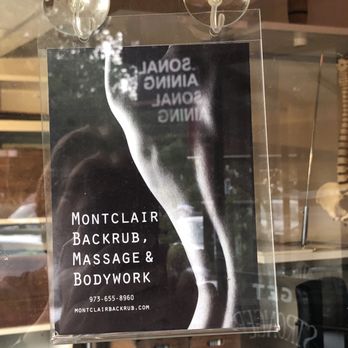 Montclair Backrub, Massage & Bodywork - Another sign on the window - Massage Near Me - Montclair, New Jersey Montclair Backrub, Massage & Bodywork - Another sign on the window - Massage Near Me - Montclair, New Jersey