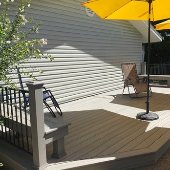 Jeff Imwalle Construction - The deck came out beautiful!  Now just waiting on the new patio furniture to arrive! - Decks & Railing Near Me