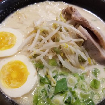 Ramen House Shinchan - Tonkotsu ramen with that milky bone broth is perfect! - Ramen Near Me - Palatine, Illinois Ramen House Shinchan - Tonkotsu ramen with that milky bone broth is perfect! - Ramen Near Me - Palatine, Illinois