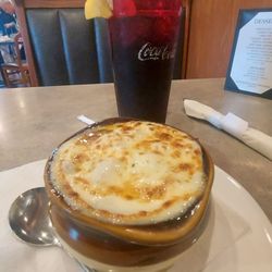 The Brass Eagle - French onion soup