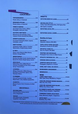 Menu photo 7 Tope Portland, OR