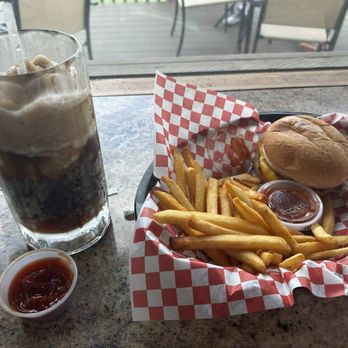 The Root Beer Shack - The 6. Bacon Cheeseburger with the Root Beer Slush - American Near Me - Parkersburg, West Virginia
