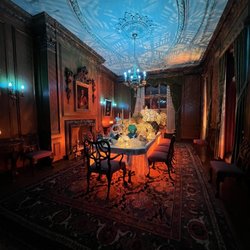 Paine Art Center and Gardens - Mansion interior.