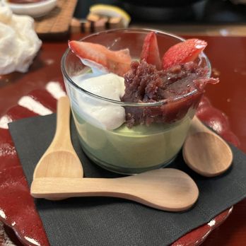 Mensho Ramen - Matcha pudding - Ramen Near Me - Phoenix, Arizona Mensho Ramen - Matcha pudding - Ramen Near Me - Phoenix, Arizona