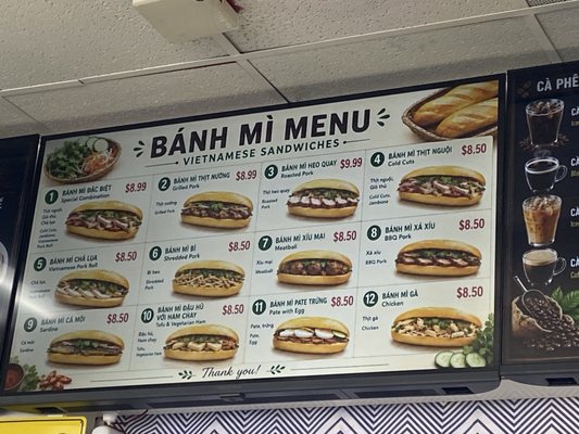 Menu photo 2 Da Lan Sandwiches Anaheim, CA
