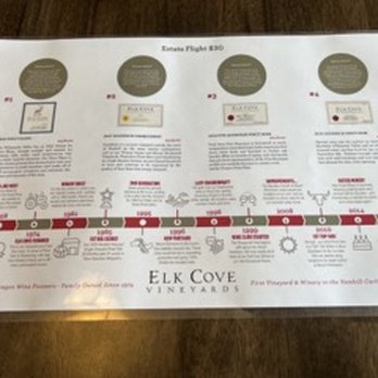 Elk Cove Vineyards - 5/5/22 Flight option - Wineries Near Me - Gaston, Oregon Elk Cove Vineyards - 5/5/22 Flight option - Wineries Near Me - Gaston, Oregon