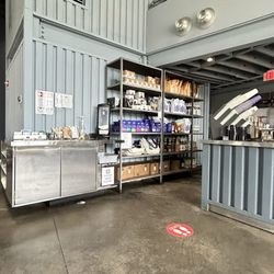 Bean & Bean - Two containers stacked together