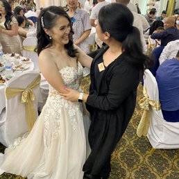 With Melanie