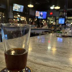 Beer at a bar