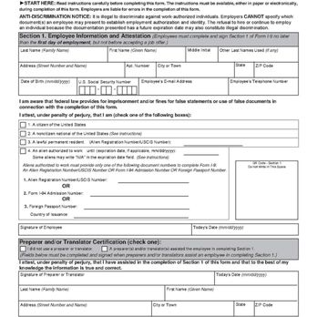 Barrios Notary Services - i-9 Form Completion (Employment Eligibility Verification). - Notaries Near Me - Riverview, Florida