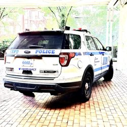 NYPD 19th Precinct - Outside front of my building on 07/01/26.